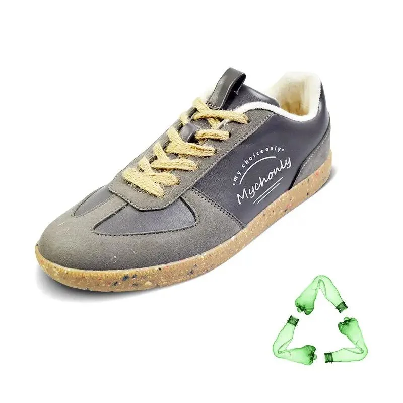 Eco-Friendly Recycled Plastic Fabric Men Women Fitness Casual Walking Shoes