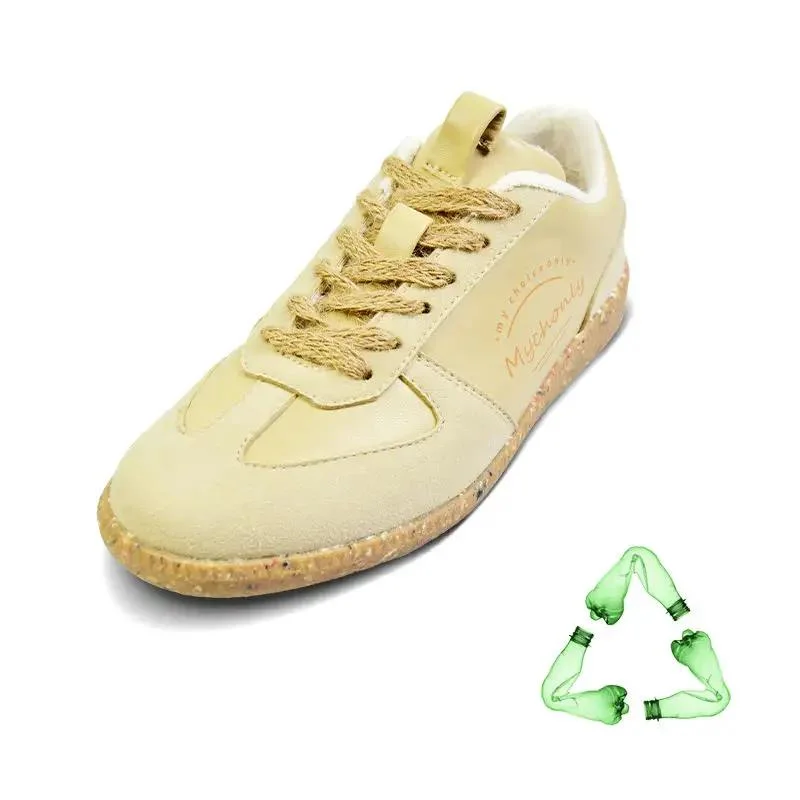 Eco-Friendly Recycled Plastic Fabric Men Women Fitness Casual Walking Shoes